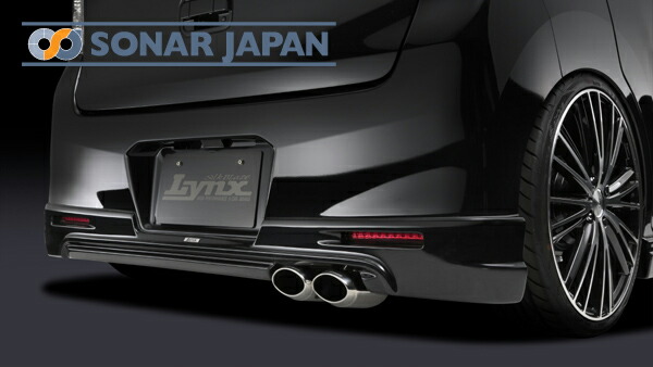 SilkBlaze Lynx シルクブレイズ エアロ MH34 ワゴンRスティングレー リアハーフスポイラー 未塗装 代引き不可商品