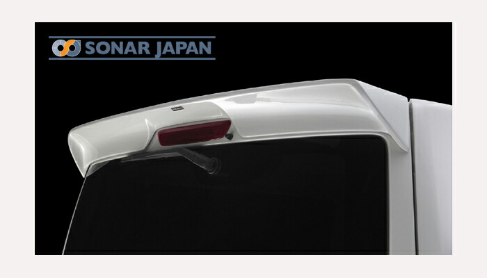 日産 NV350 キャラバン E26 標準幅リアウィングSilkBlaze シルクブレイズ プレミアムライン エアロ未塗装 単色塗装代引き不可商品|東京カー用品流通センター