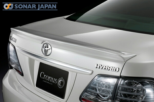 SilkBlaze Cronus シルクブレイズクロノス エアロ 200系クラウン前期 トランクスポイラー 塗装済み 代引き不可商品