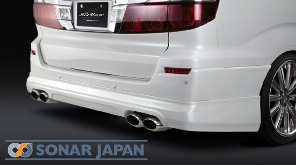 楽天市場】10系アルファード リアウイング : シックスセンス