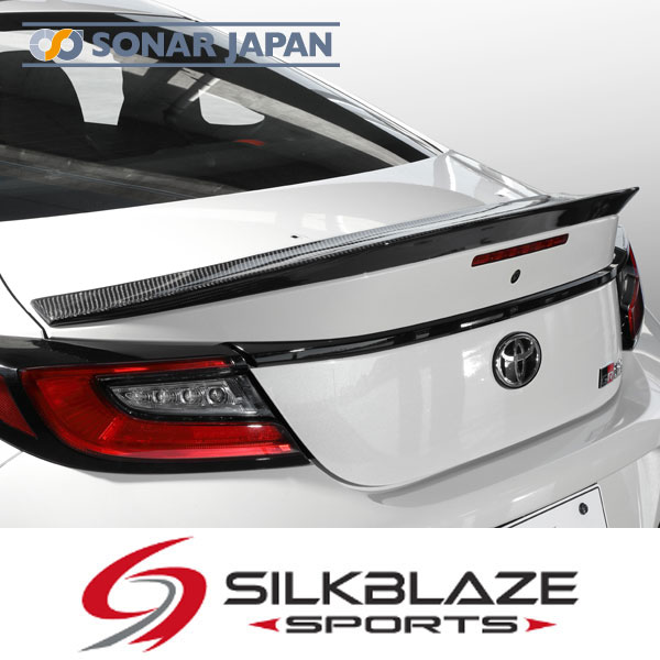 SILKBLAZE SPORTS シルクブレイズ スポーツ エアロ GR86 トランクスポイラー カーボン クリア塗装 代引き不可商品