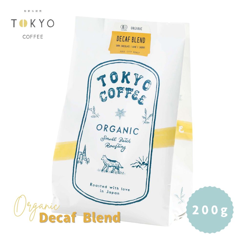 【楽天市場】ノンカフェインコーヒー 豆 TOKYO COFFEE オーガニック コーヒー デカフェブレンド 400g ノンカフェイン