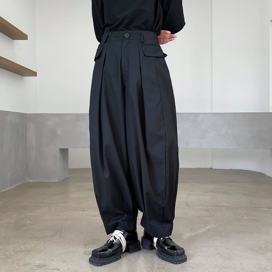 パンツ ボトムス クロッチパンツ 超ワイド トレンド 高校生 中学生 10代 20代 ファッション 10736 4,573円
