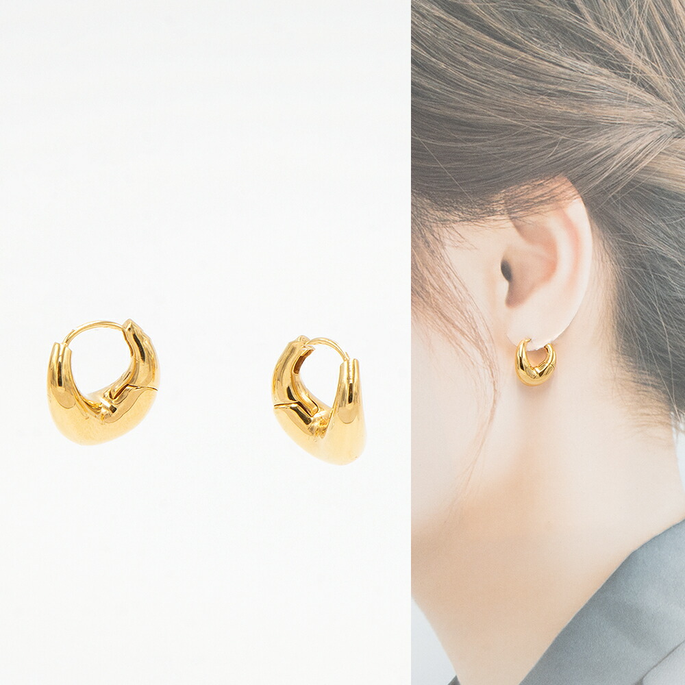 【楽天市場】シャルロットシェネ CHARLOTTE CHESNAIS ピアス ゴールド ウェーブピアス Wave Earrings  21BO105VER [2024SS] : GRANDE TOKYO