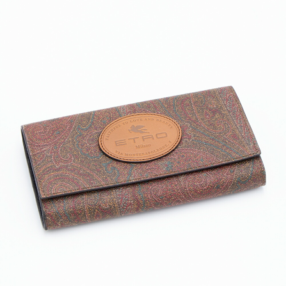 エトロ ETRO 財布 0N925 8210 0600 楽天市場】【アウトレット】エトロ ETRO 3つ折り財布(小銭入れ