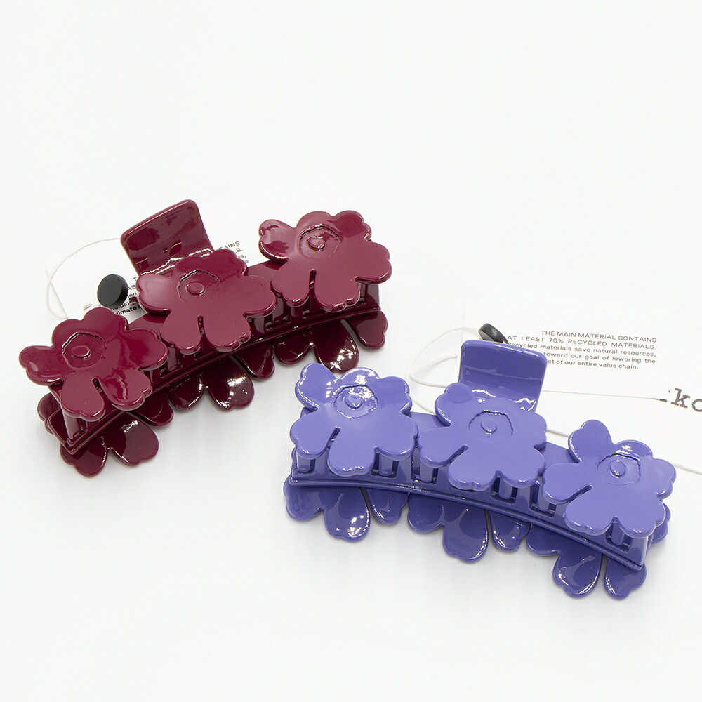 楽天市場】marimekko マリメッコ ヘアクリップ Unikko Hair Clip