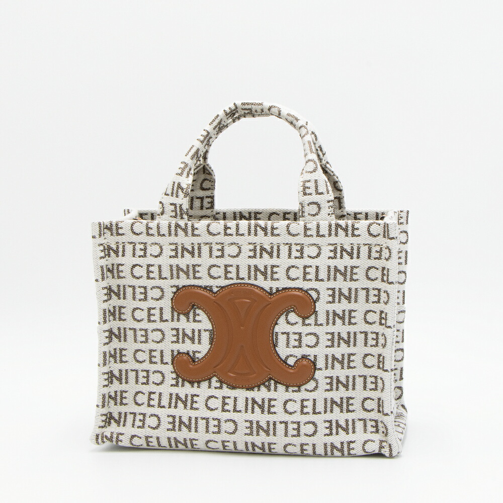 直営店買付☆☆【CELINE】スモール カバ 115082CAS TRIOMPHE CELINE セリーヌ ショルダーバッグ Small Cabas スモール カバ