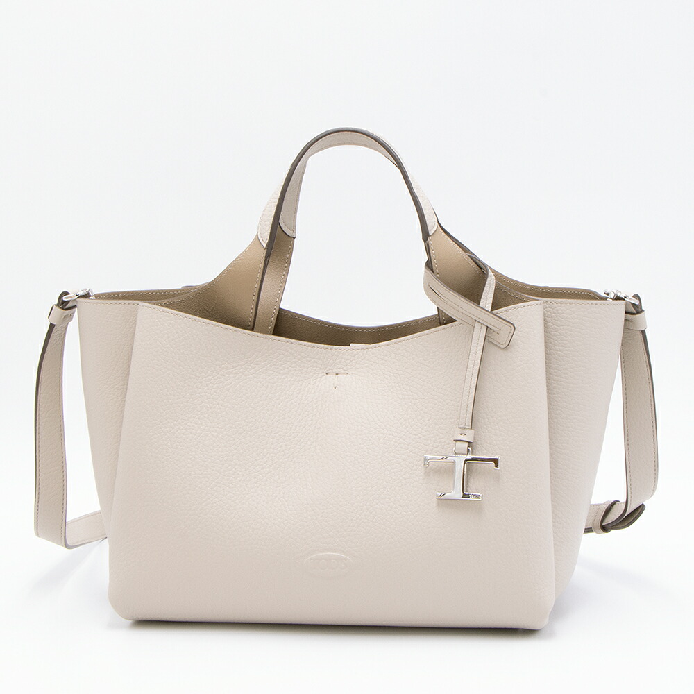 【楽天市場】【2025年秋冬新作】トッズ TOD'S トートバッグ(2WAY仕様) ミニ ホワイト XBWAPAFL100QRI 9O22 ...