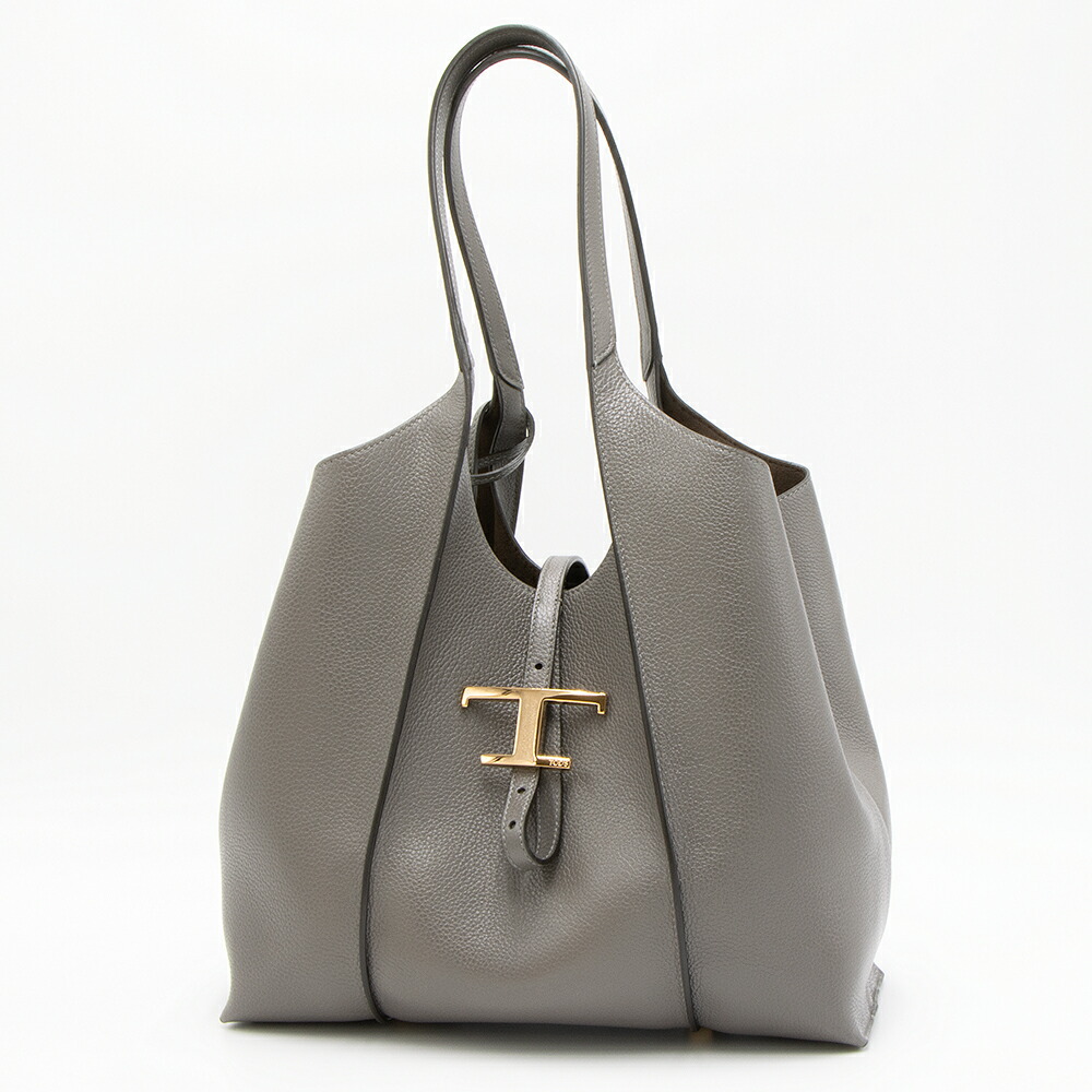【楽天市場】【2025年秋冬新作】トッズ TOD'S トートバッグ グレー T TIMELESS T タイムレス XBWTSBA0200XSO ...