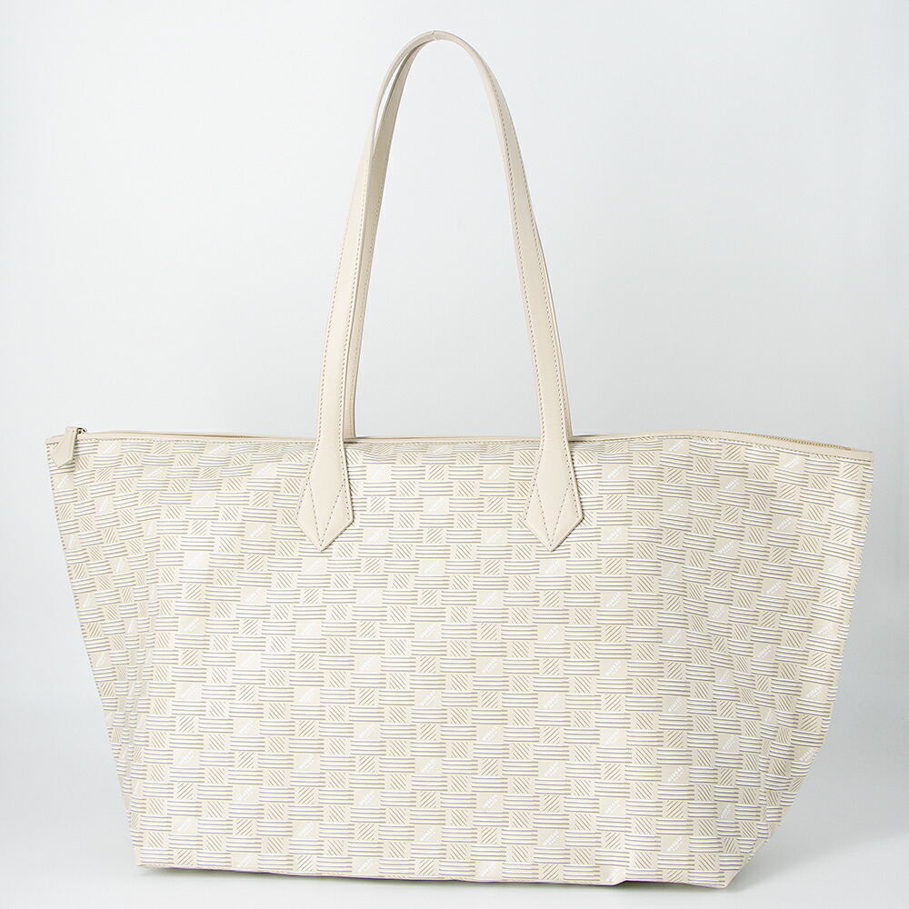 モロー MOREAU トートバッグ ラージ LOUIS MOREAU VOGUE TRAVEL L 1882 CRNA CREAM/NATURAL [2025AW]