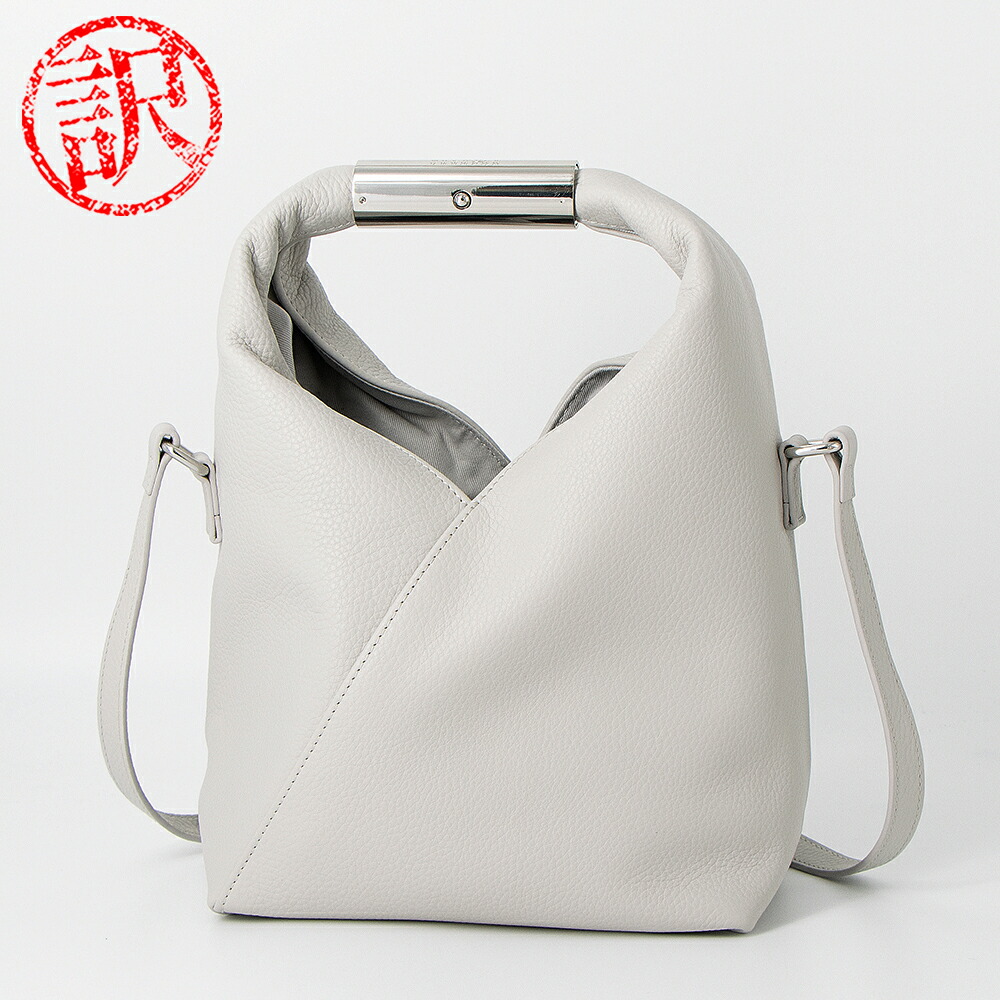 【訳あり】エムエムシックスメゾンマルジェラ MM6 MAISON MARGIELA トートバッグ(2WAY仕様) ライトグレー JAPANESE SMALL ジャパニーズ スモール SB6WD0042 P7255 T8059 VAPOUR BLUE [2026SS] 47,880円