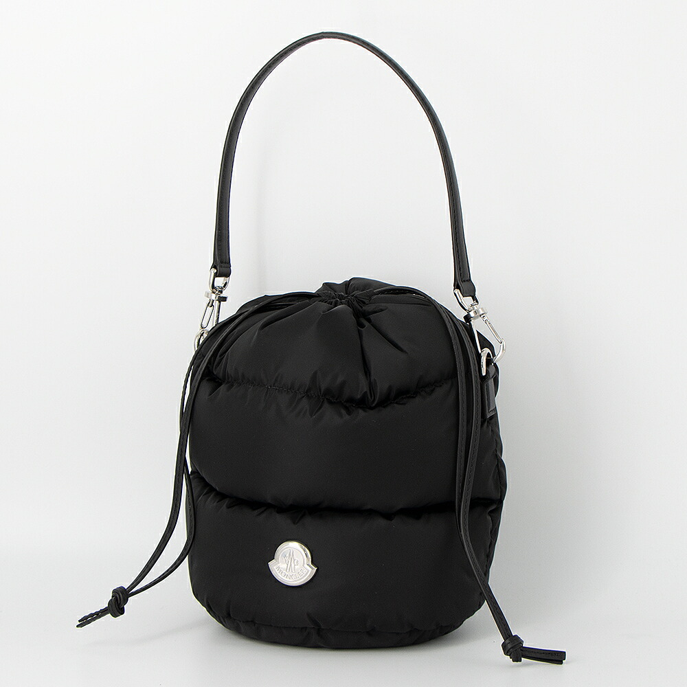 モンクレール MONCLER バケットバッグ(2WAY仕様) ブラック CARADOC BUCKET BAG 5I000 02 M6275 999 BLACK タグカット無し [2026SS]