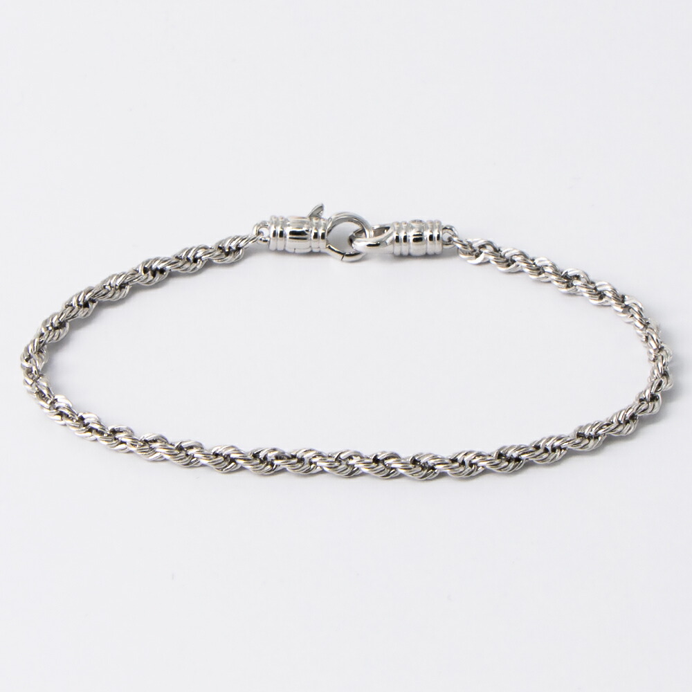 【お買い物マラソン2%OFFクーポン】トムウッド TOM WOOD ブレスレット シルバー ロープブレスレット Rope Bracelet 101563 925 [2026SS]