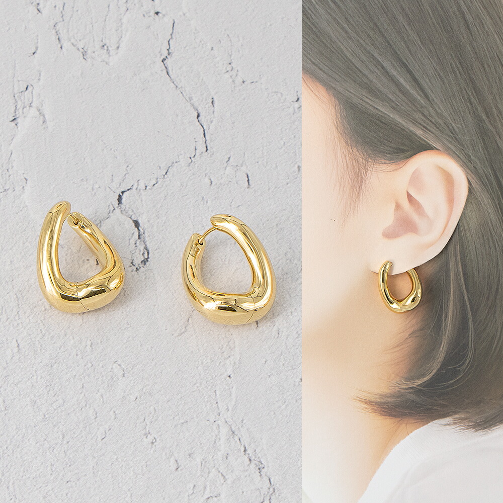 楽天市場】トムウッド TOM WOOD ピアス ゴールド アイスハギーズパヴェ