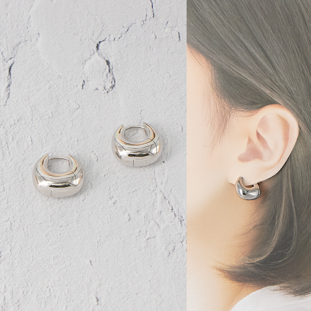 楽天市場】TOMWOOD トムウッド ピアス Bao Hoops Small Gold バオ