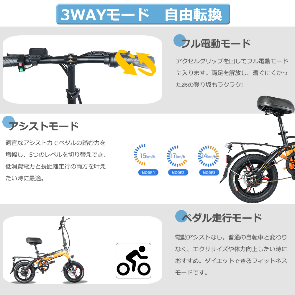 人気商品 電動アシスト自転車 折りたたみ モペット 折りたたみ 電動自転車 モペット14inch 折りたたみ自転車 カゴ付 電動自転車 折りたたみ 折りたたみ自転車 超軽量 コンパクト フル電動自転車 折りたたみ 14インチ 250wモーター 36v8ah 通勤 通学 便利 おしゃれ