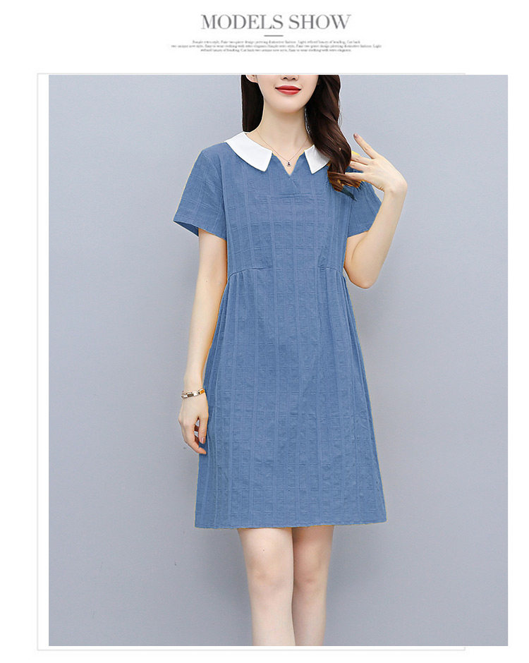 セール 自由区 ワンピース 膝丈 長袖 大きいサイズ ネイビー 40 早者勝ち Talalsalman Com