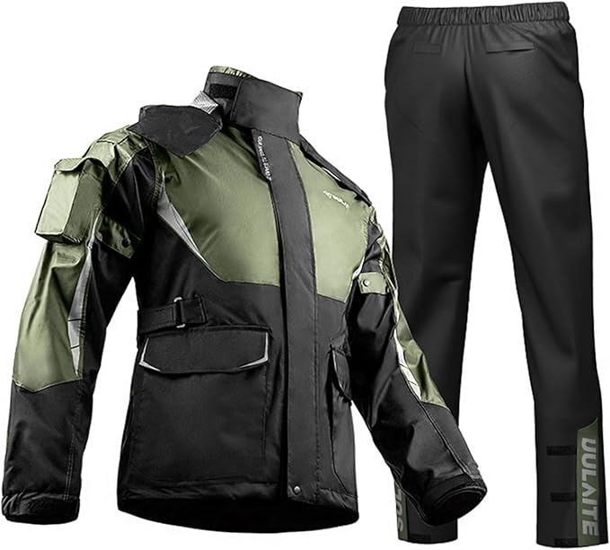 バイク用レインウェア メンズ 上下セット バイク用レインスーツ 防水 レディース レインコート アウトドア 透湿通気 軽量 撥水｜TokyoLion