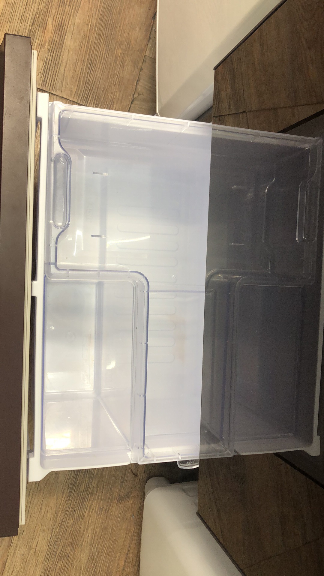 □2018年製シャープSHARP SJ-GW36D-R 冷蔵庫 プラズマクラスター冷蔵庫