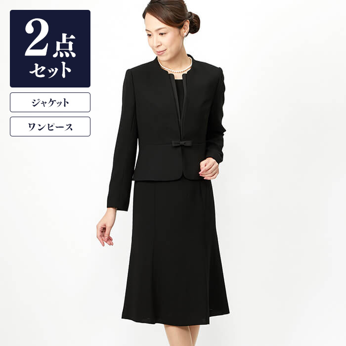 楽天市場 公式 ブラックフォーマル レディース 東京ソワール 礼服 喪服 ミセス アンサンブル ワンピース ジャケット オールシーズン ソワール ペルル 大きいサイズ 卒業式 入学式 ママ 結婚式 東京ソワール 楽天市場店