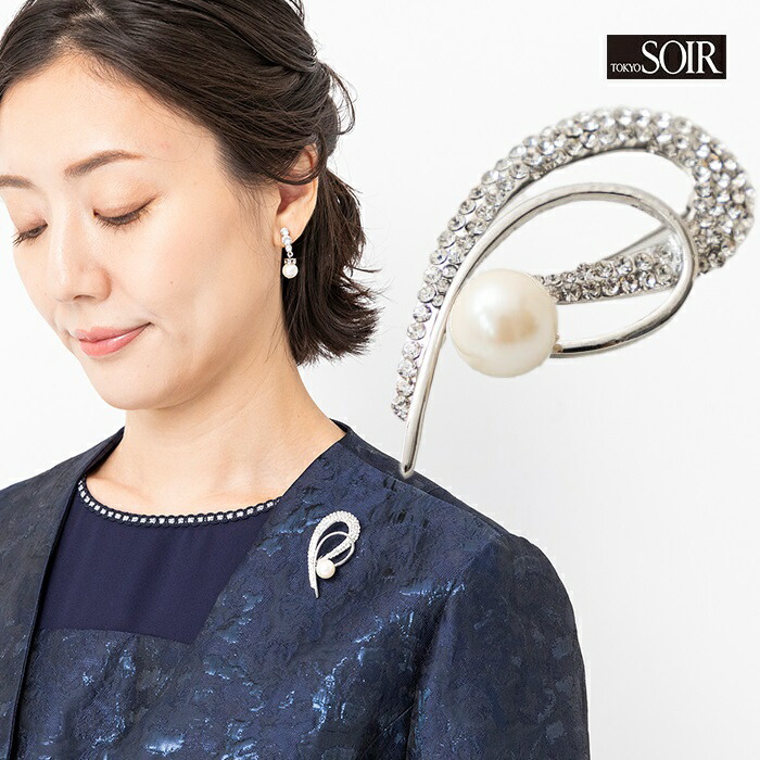 楽天市場】ロングネックレス 2連 フォーマル パール 東京ソワール