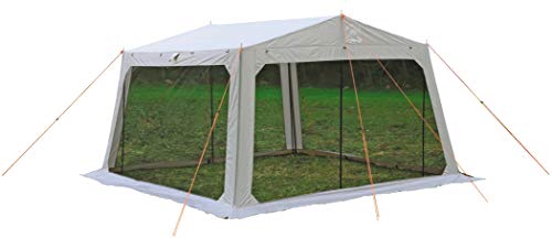 キャプテンスタッグ(CAPTAIN STAG) テント タープ メッシュタープ [4-5人用] 【サイズ310&times;330&times;H200cm】 　送料無料｜Larutan