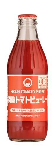 光食品 有機トマトピューレー 320g×12本 　送料無料
