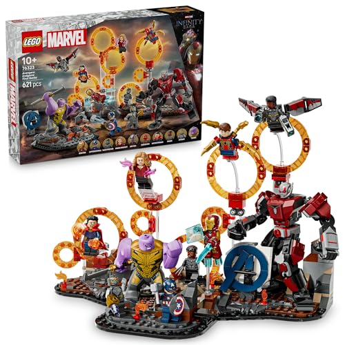 レゴ(LEGO) マーベル アベンジャーズ：挙げ句の果て手合わせ お仕舞い決戦 手あそび 手あそび 生まれ落ちる日 差し上げ物 差しつかえる 御坊っちゃん お姉さん お子さん  貨物輸送無料 セット-おもちゃ-ブロック