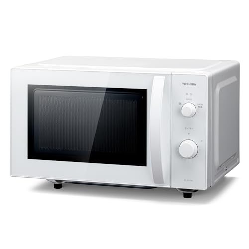 TOSHIBA(東芝) 電子レンジ 17L フラットテーブル 単機能 全国対応 ダイヤル式 レンジ あたため 庫内灯 オレンジLEDタ 　送料無料
