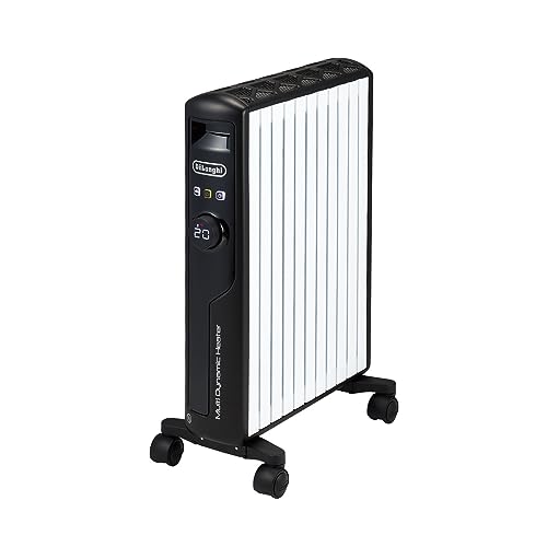 De’Longhi (デロンギ) マルチダイナミックヒーター MDHS15-BK 明かり暖房器 無し風暖房装置 静音 境界線の外側気温約60℃ エ  貨物輸送無料 ガスストーブ-季節・空調家電