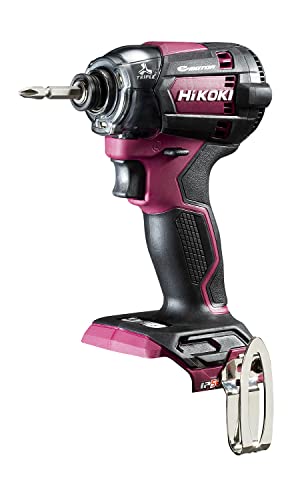 HiKOKI(ハイコーキ) 18V 充電式 インパクトドライバー 最大締付トルク180N・m フレアレッド 蓄電池・充電器・ケース・ビ 送料無料|Larutan