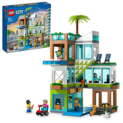 レゴ(LEGO) シティ アパルトマン 60365 遊び道具 差しつかえる 差し上げ物 街づくり 家 おうち お坊っちゃん 御姉さん 6歳 ~  貨物輸送無料
