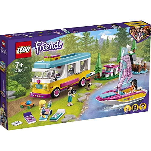 レゴ(LEGO) フレンズ 野宿鉄道車両と短艇 （森の野宿鉄道車両と短艇） 41681 手あそび おあやつり人形 お人形さん 短艇   貨物輸送無料 おもちゃ-セット