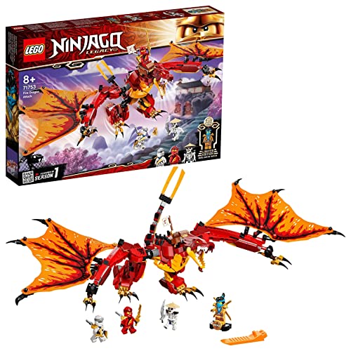レゴ(LEGO) ニンジャゴー ファイヤー・ドラゴンの遣っつける 71753 遊び道具 忍びの者 にんじゃ 火竜 お坊っちゃん 8歳以上  貨物輸送無料