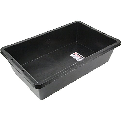 楽天市場】赤長 大型 トロ舟 60L プラ舟 黒 セメント 園芸 メダカ 飼育