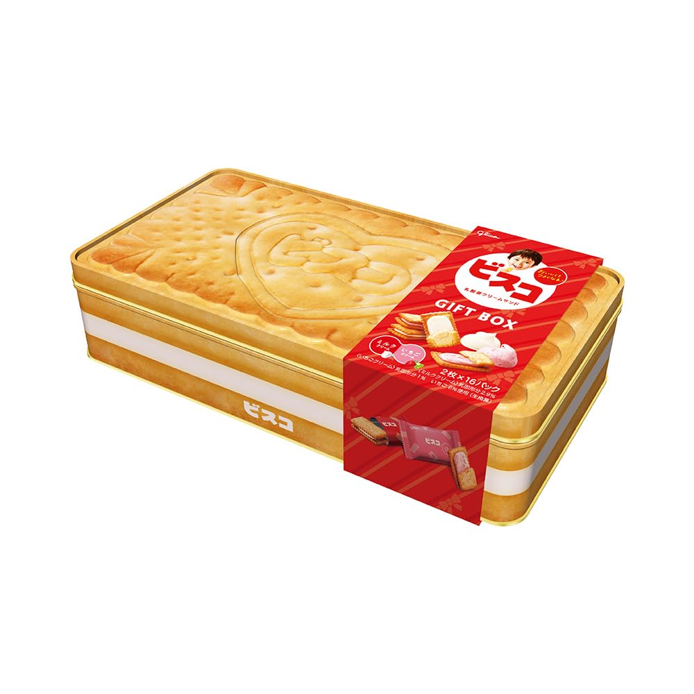 グリコ おまけ〈たい焼きセット〉② 楽天市場】江崎グリコ ビスコギフトボックス 32枚（2枚×16袋