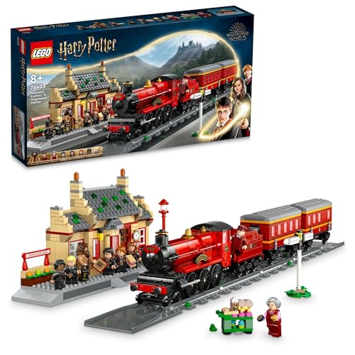 レゴ(LEGO) ハリー・ポッター ホグワーツ急行列車とホグズミード駅 手あそび 手あそび 生まれ落ちる日 差し上げ物 差しつかえる 御坊っちゃん お姉さん お子さん  貨物輸送無料 セット-おもちゃ