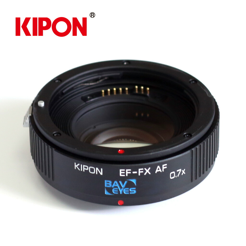 楽天市場】KIPON キポン Baveyes EF-FX AF 0.7X S スタンダードモデル [レンズ側：キヤノンEF ボディ側：フジフイルムX]  : 新東京物産オンラインショップ