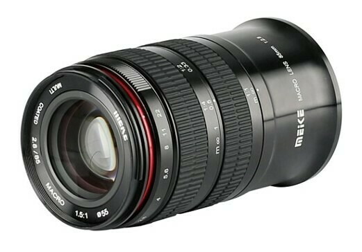 Meike 60mm F2.8倍率 マクロマニュアルフォーカス APS-Cレンズ パナソニック Lumix M43 MFTマウント デジタルミラーレスカメラ GH3 GH4 G　並行輸入 Meike 60mm F2.8 APS-C Manual Focus Macro Lens for E Mount