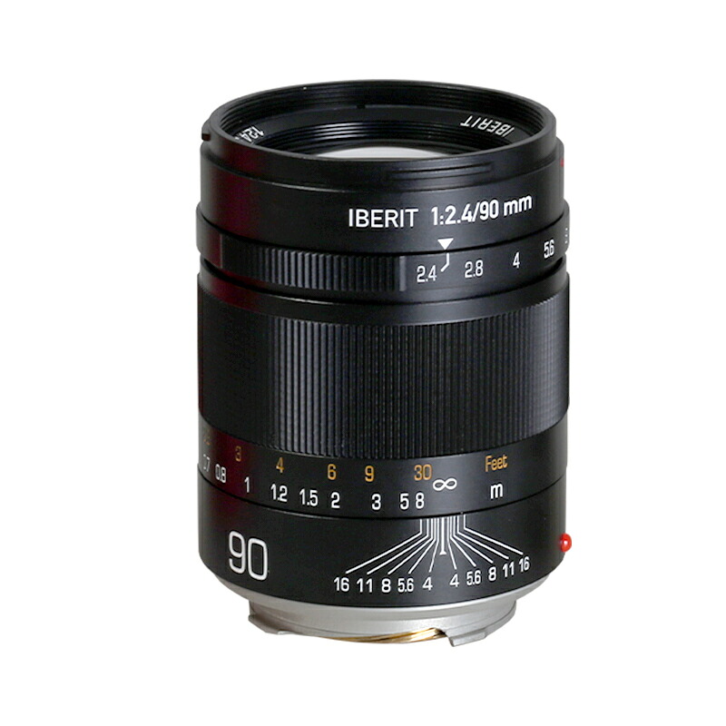 KIPON キポン IBERIT 90mm f/2.4 レンズ for LEICA M BK ブラック|新東京物産オンラインショップ