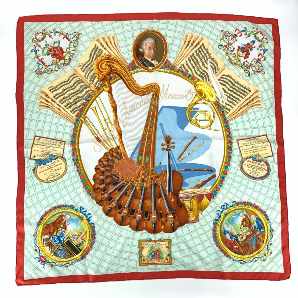 楽天市場】HERMES エルメス 希少 カレ90 La Musique des Spheres