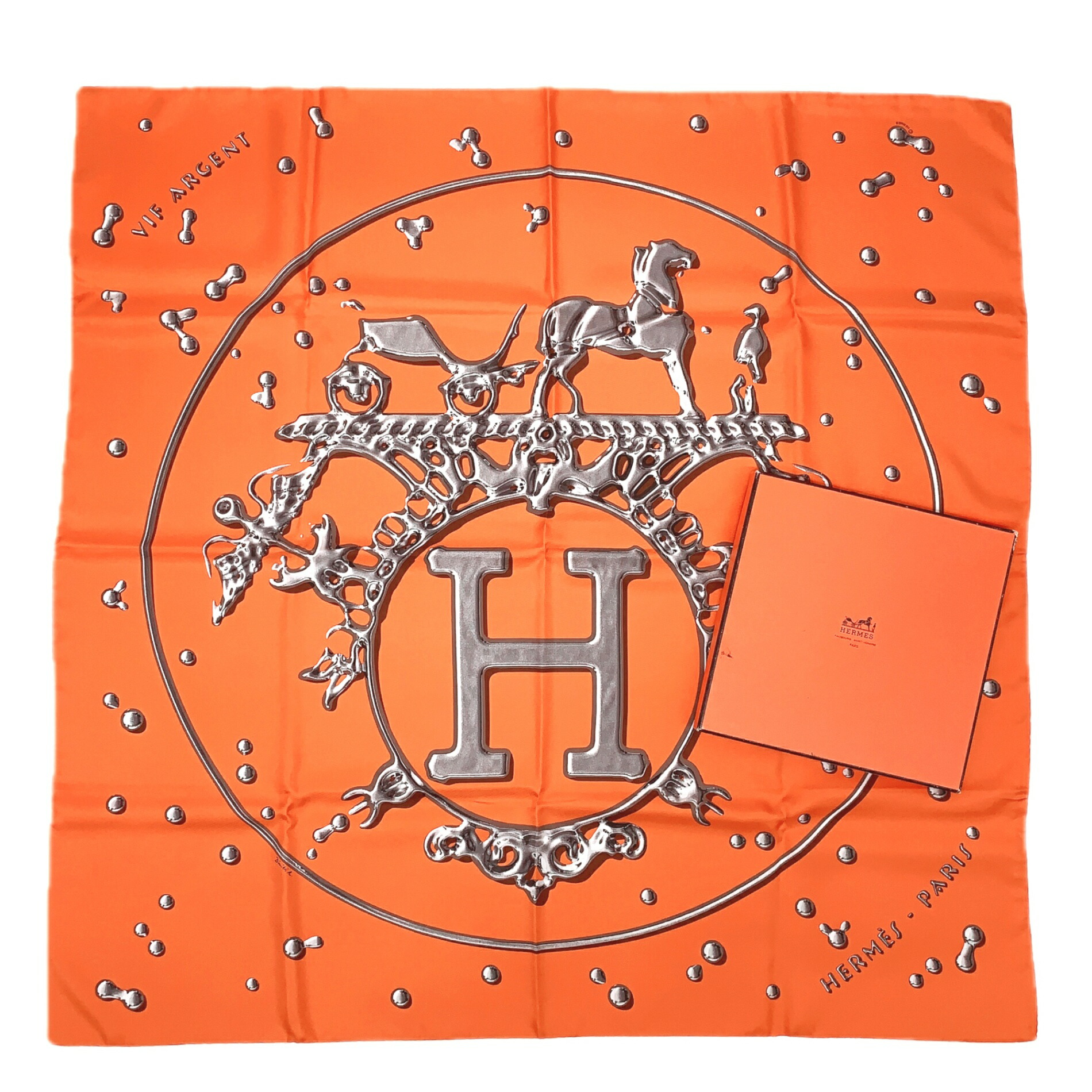 楽天市場】極美品 HERMES エルメス カレ90 SICHUAN 四川省