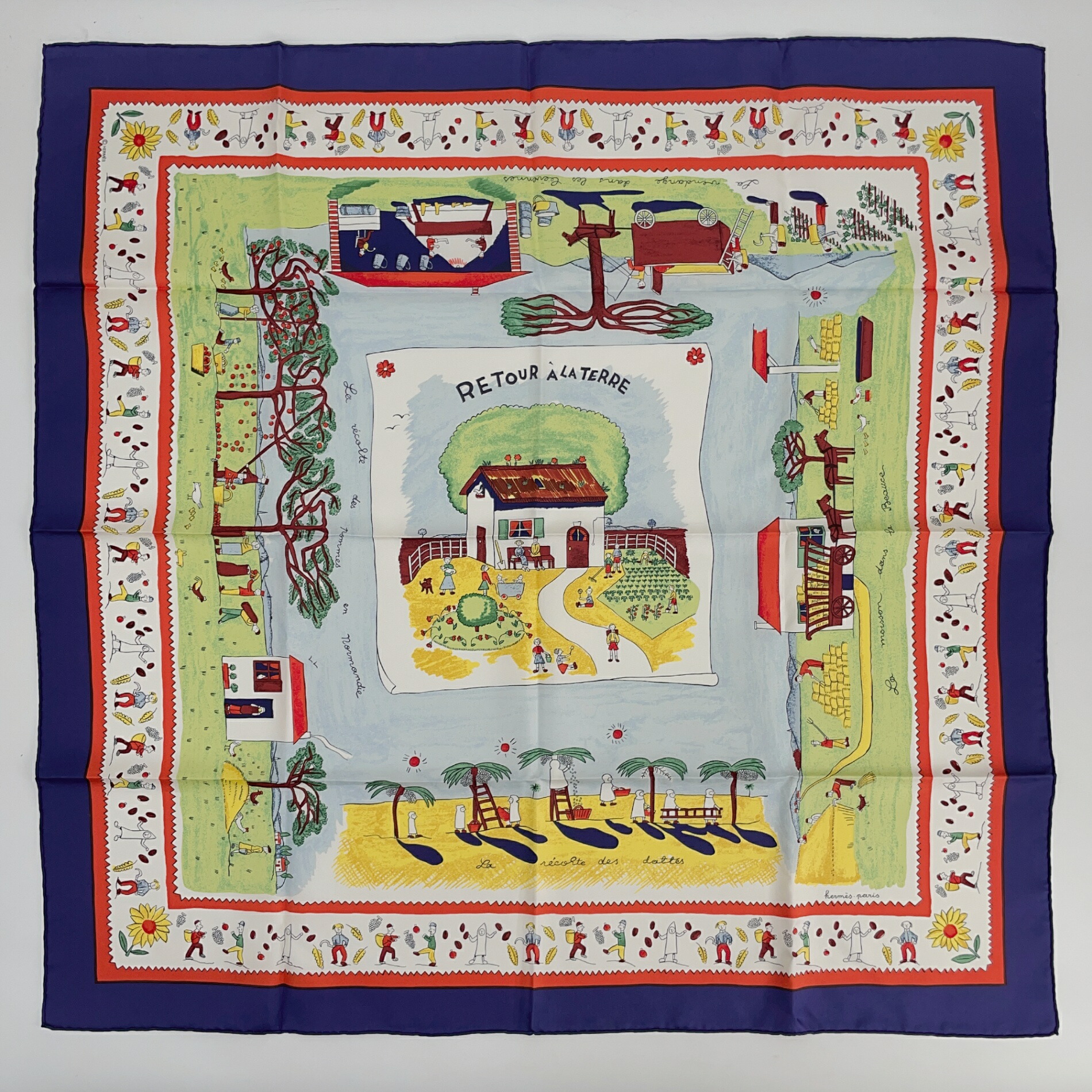 エルメス カレ 90＊90 故郷に帰る＆エルメスの卵 セット エルメス カレ 90＊90 故郷に帰る＆エルメスの卵 セット エルメス カレ 90