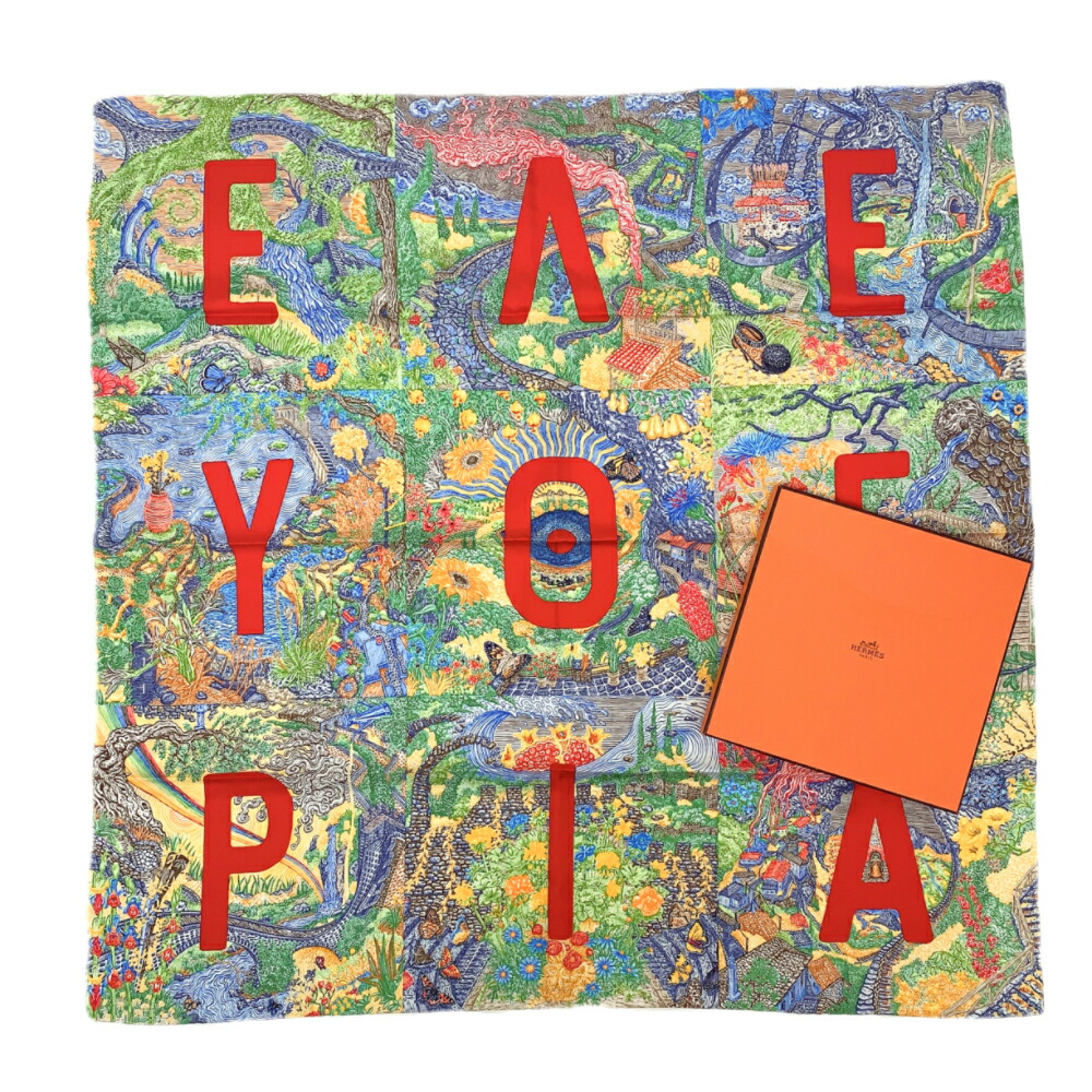 楽天市場】未使用級 HERMES エルメス カレ90 ゼブラ ペガサス ピンク