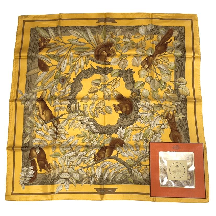 楽天市場】未使用品 HERMES エルメス カレ90 CASSE NOISETTE