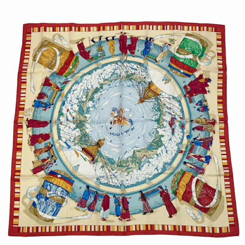 Hermes エルメス 松坂屋400周年エクスリブリス カレ90 シルクスカーフ Amazon.co.jp: [エルメス] カレ90 松坂屋400周年限定 スカーフ