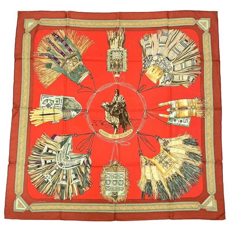 楽天市場】美品 希少 HERMES エルメス カレ90 Les Ameriques