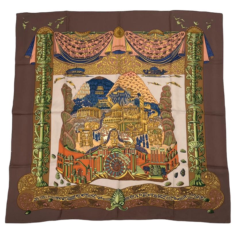 楽天市場】【極美品】HERMES エルメス カレ90 Les Legendes de L'Arbre