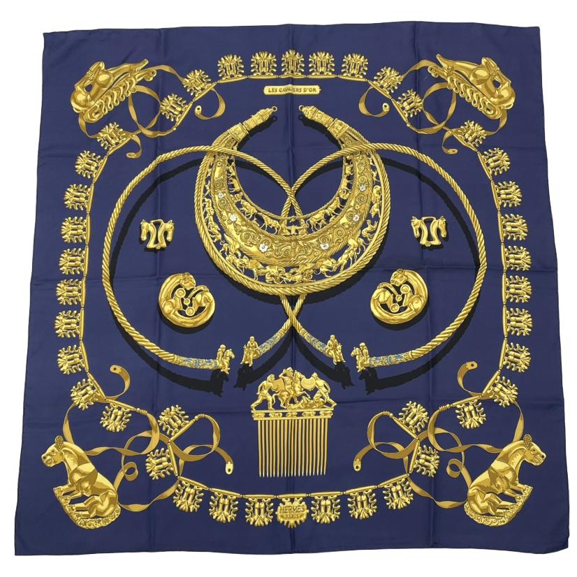 楽天市場】HERMES エルメス カレ90 L'INSTRUCTION DU ROY 帝王学