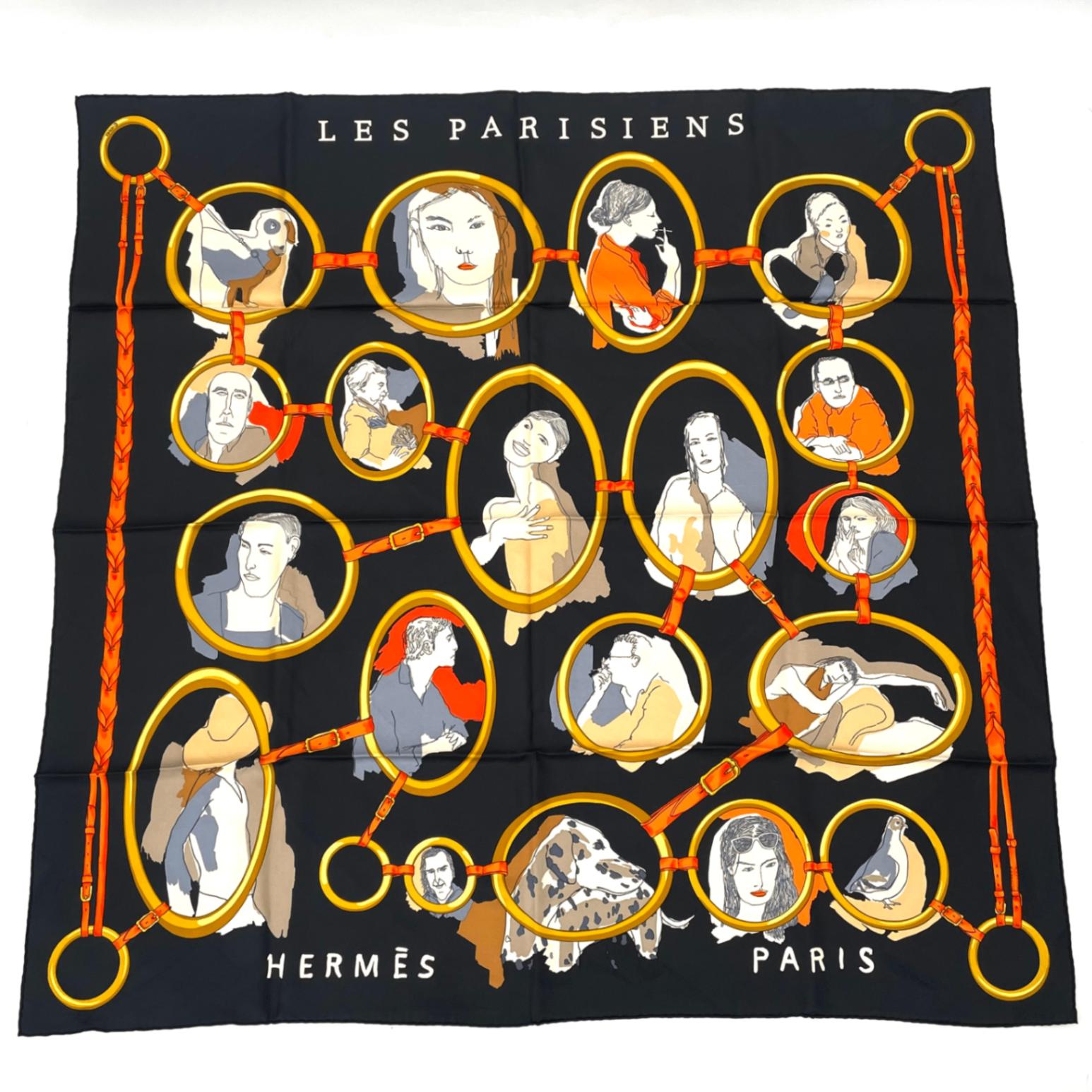 楽天市場】質屋 美品 エルメス HERMES カレ90 Kachinas カチナ